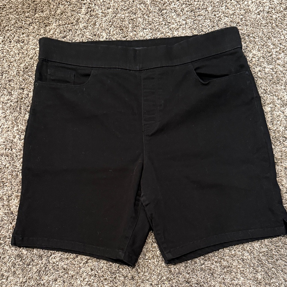 Black Casual Shorts